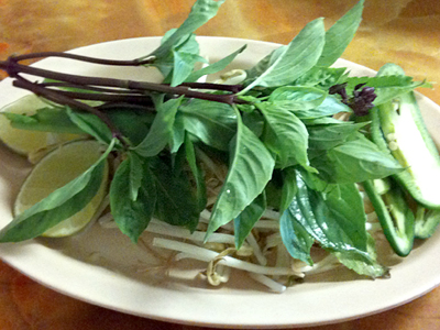 Thai Basil The Siam Queen Takes Her Place in Vietnamese Pho