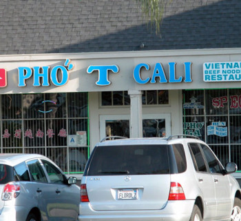 Pho T Cali pho restaurant, San Diego CA