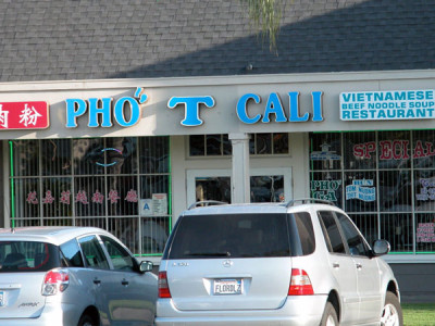 Pho T Cali pho restaurant, San Diego CA