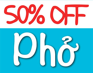 What's Not So Cool About 50%-off pho