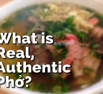 What is real authentic pho?