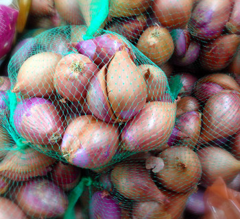 Shallots in retail net