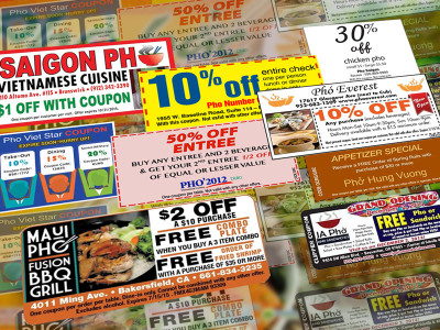 Pho coupons