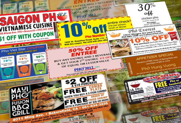 Pho coupons