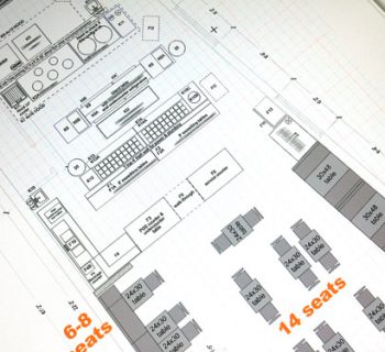 Properly designed pho restaurant floor plan