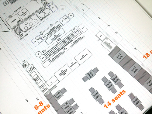 Properly designed pho restaurant floor plan