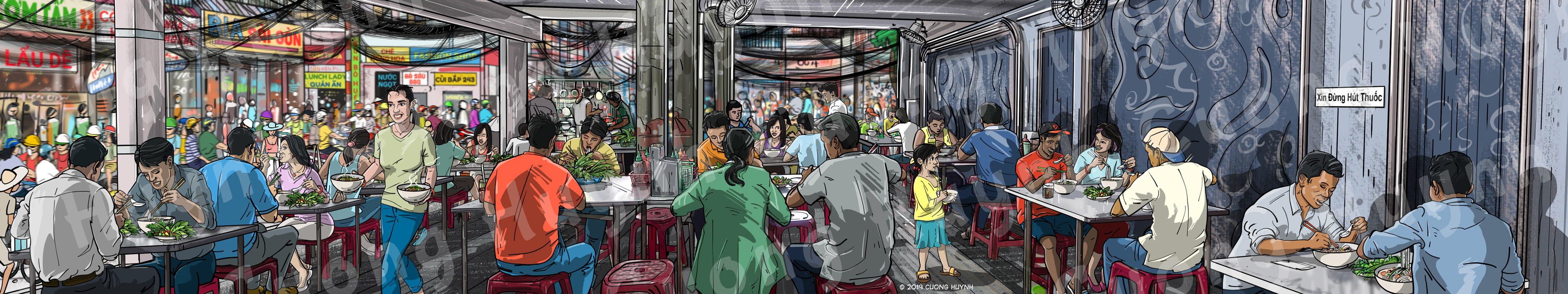 Wall Mural: Saigon Pho Restaurant - LovingPho.com