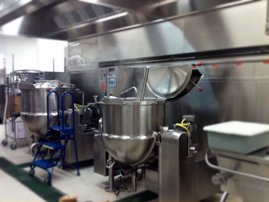 High capacity pho broth production