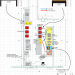 Floor plan for cook and serve counter area Floor plan for cook and serve counter area