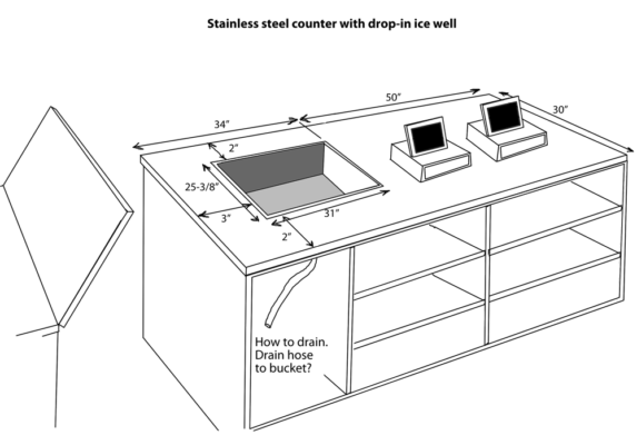 Drawing specs for customized equipment build