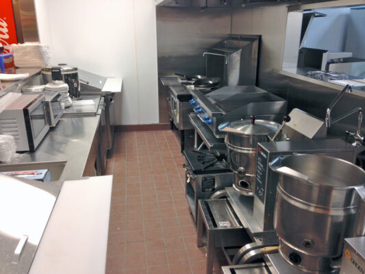 Service production kitchen